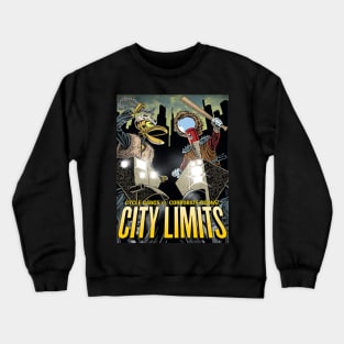 MST3K Mystery Science Promotional Artwork - City Limits Crewneck Sweatshirt